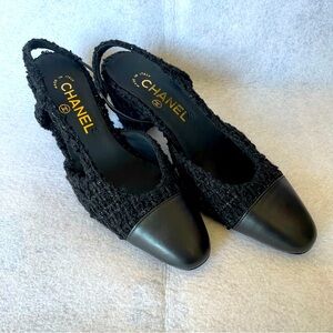 SOLD!! Brand new Authentic Chanel Slingback